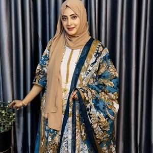 প্রিমিয়াম কালামকারী কটন থ্রী পিছ