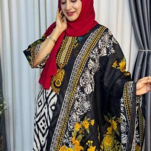 প্রিমিয়াম কালামকারী কটন থ্রী পিছ